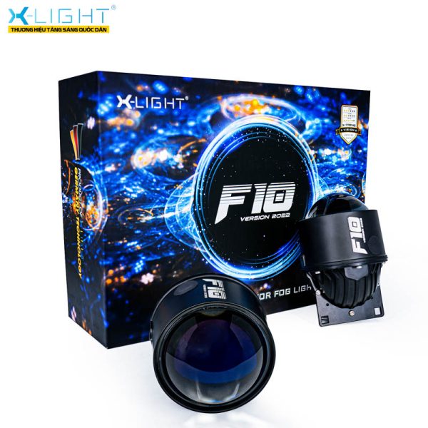 Đèn bi Gầm X-Light F10 New 1 Chế độ màu