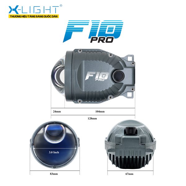 BI GẦM X-LIGHT F10 PRO 3 Chế Độ Màu - Hình ảnh 8