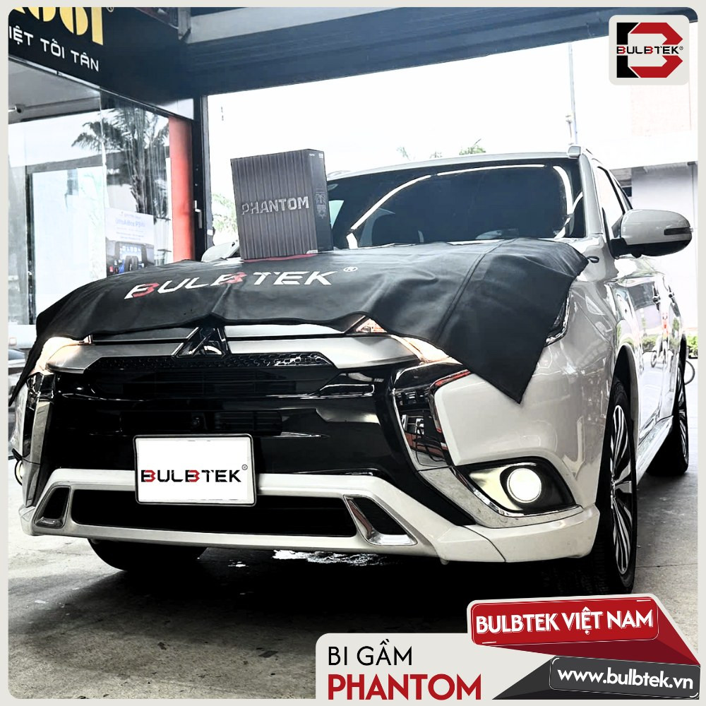 Chất lượng ánh sáng vượt trội, tăng cường an toàn và phong cách cho Mitsubishi Outlander với bộ bi gầm Phantom