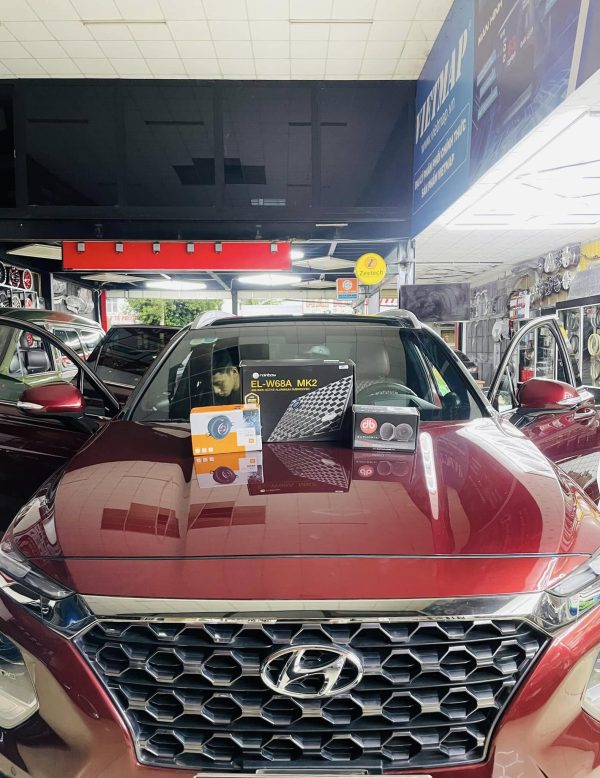 SantaFe 2019 Nâng Cấp Âm Thanh