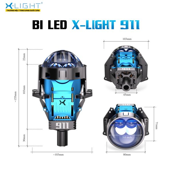 BI LED X-LIGHT 911 - Hình ảnh 5