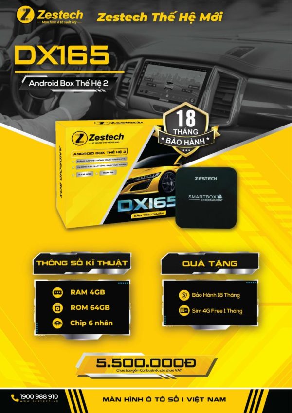 Android Box Zestech DX165 Plus