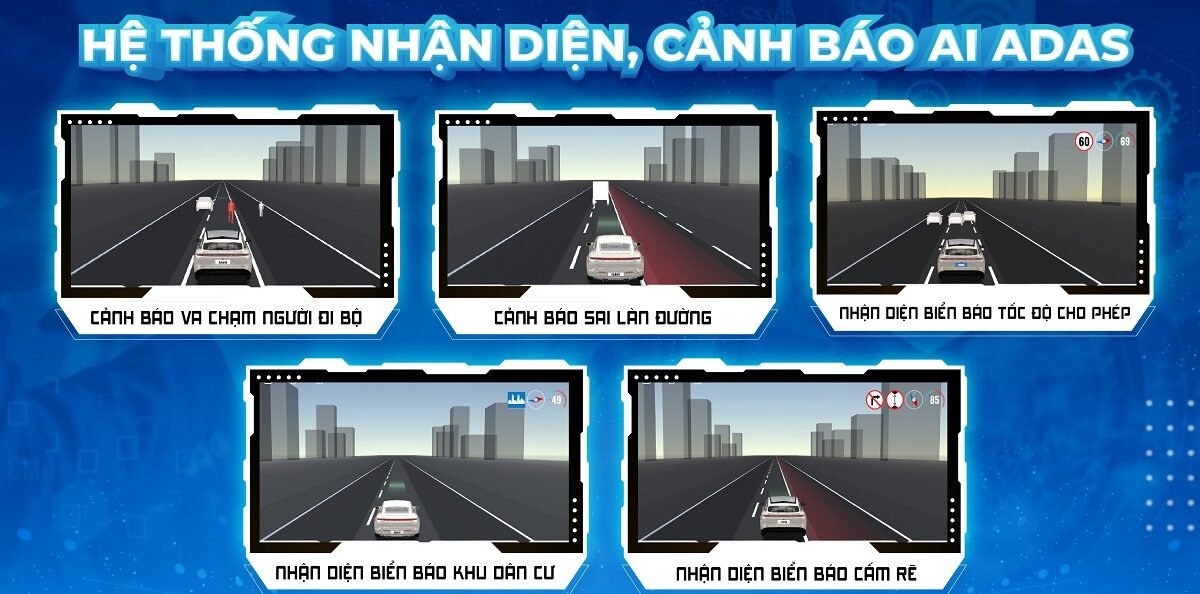 Công Nghệ AI ADAS - Zestech ZX ADAS Tiêu Chuẩn