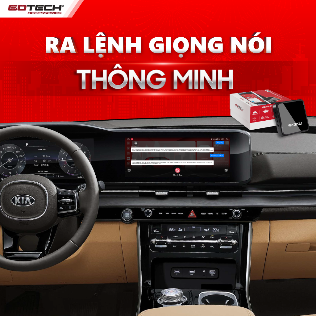 GB7 ra lệnh giọng nói thông minh