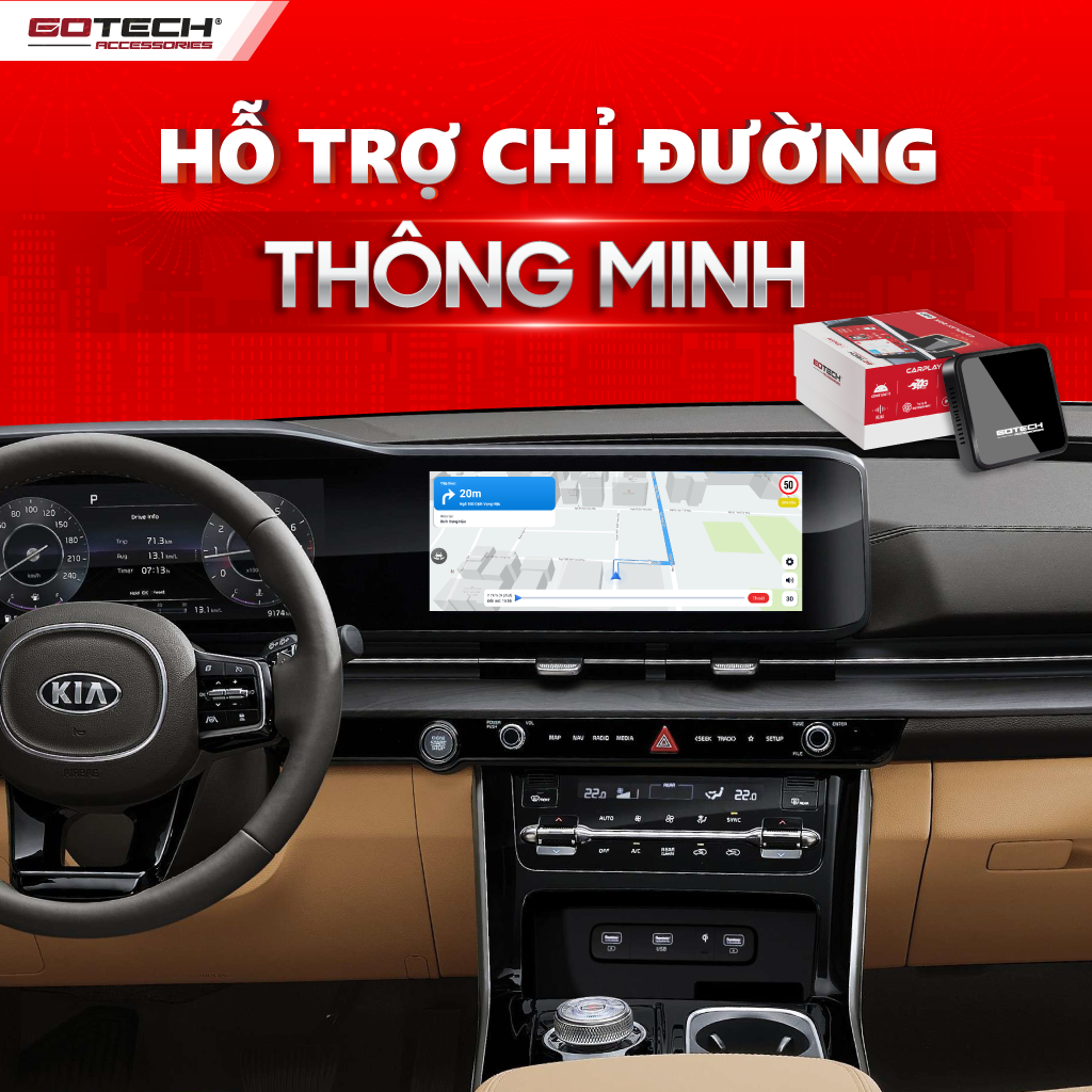 GB7 hỗ trợ chỉ đường thông minh