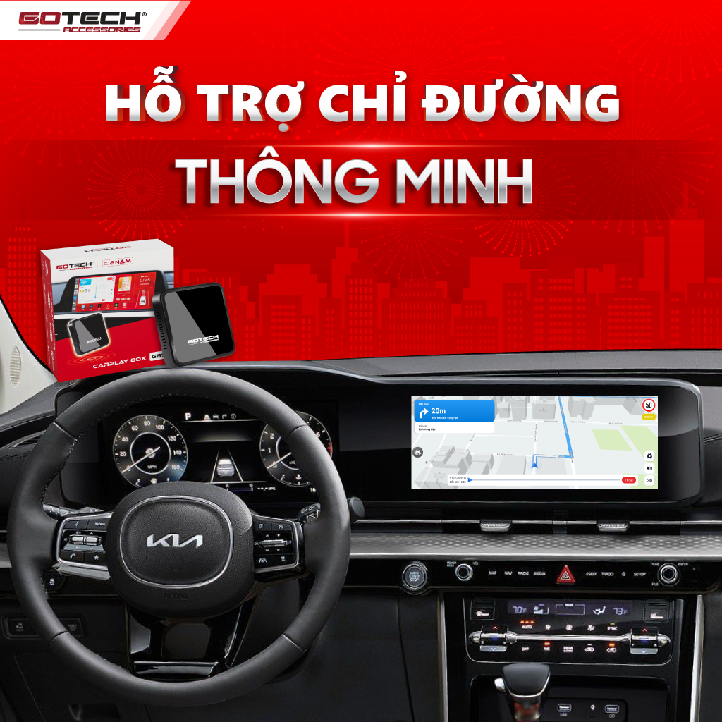 GB9 Bộ 3 bản đồ chỉ dẫn đường thông minh