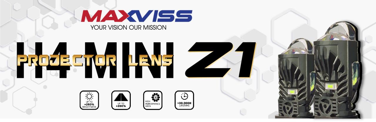 Bi LED MAXVISS H4 mini - Z1