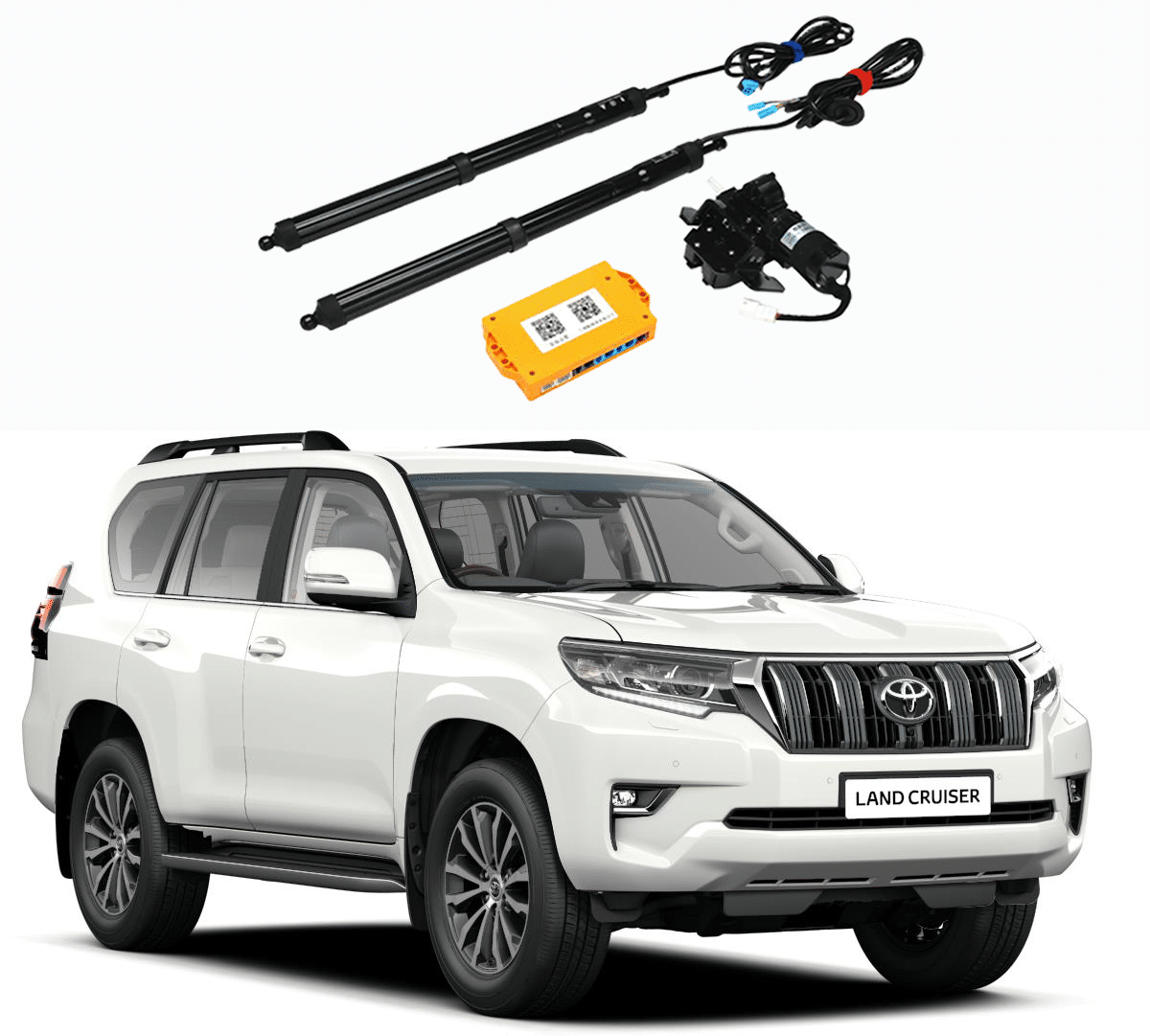 Land Cruiser Prado 2019 trang bị thêm cốp điện thông minh