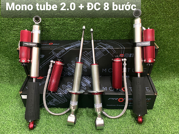 Phuộc Profender Monotube 8 step (chỉnh 8 nấc)