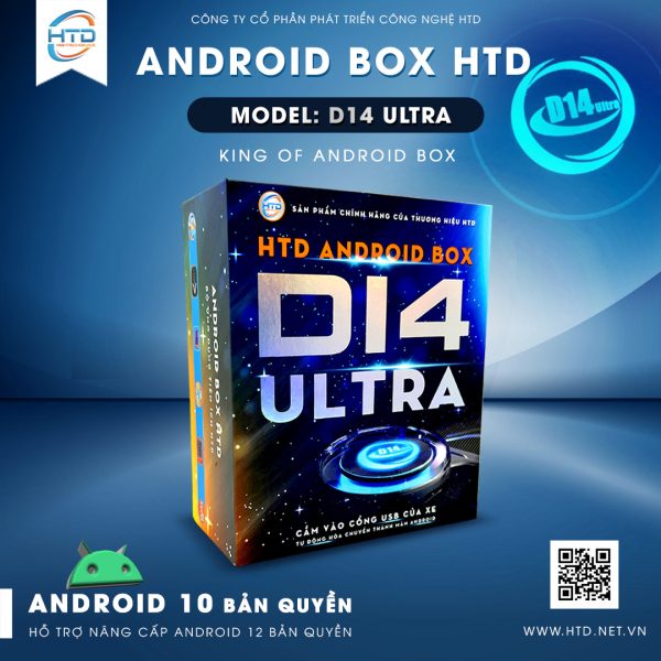 Smart Android Box cho ô tô D14 Ultra đặc biệt