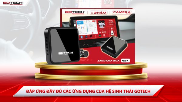Android Box Gotech GB4 đáp ứng đầy đủ hệ sinh thái Gotech