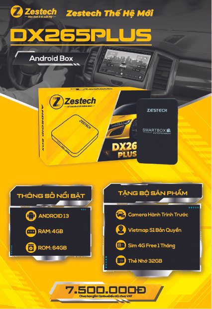 Android Box Zestech DX265 Plus