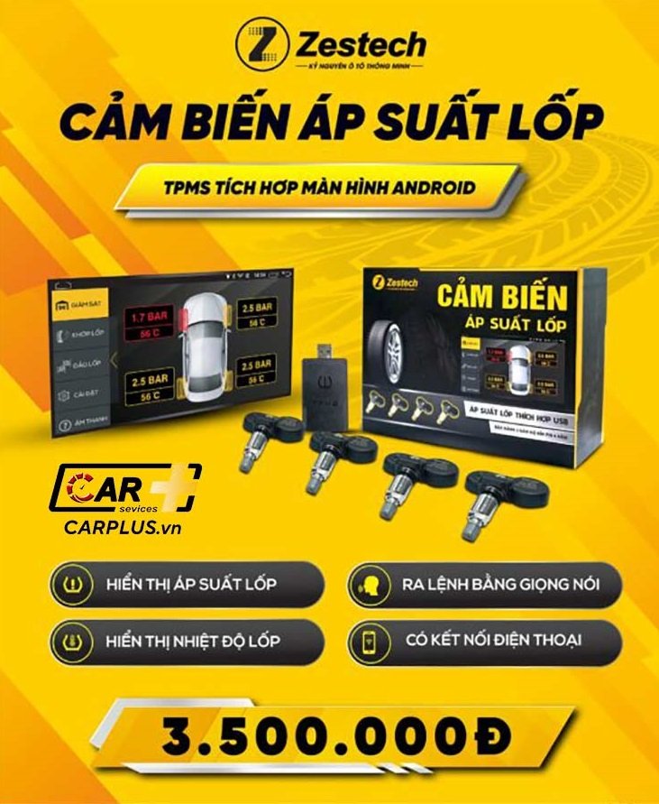 Báo Giá Cảm Biến Áp Suất Lốp Zestech