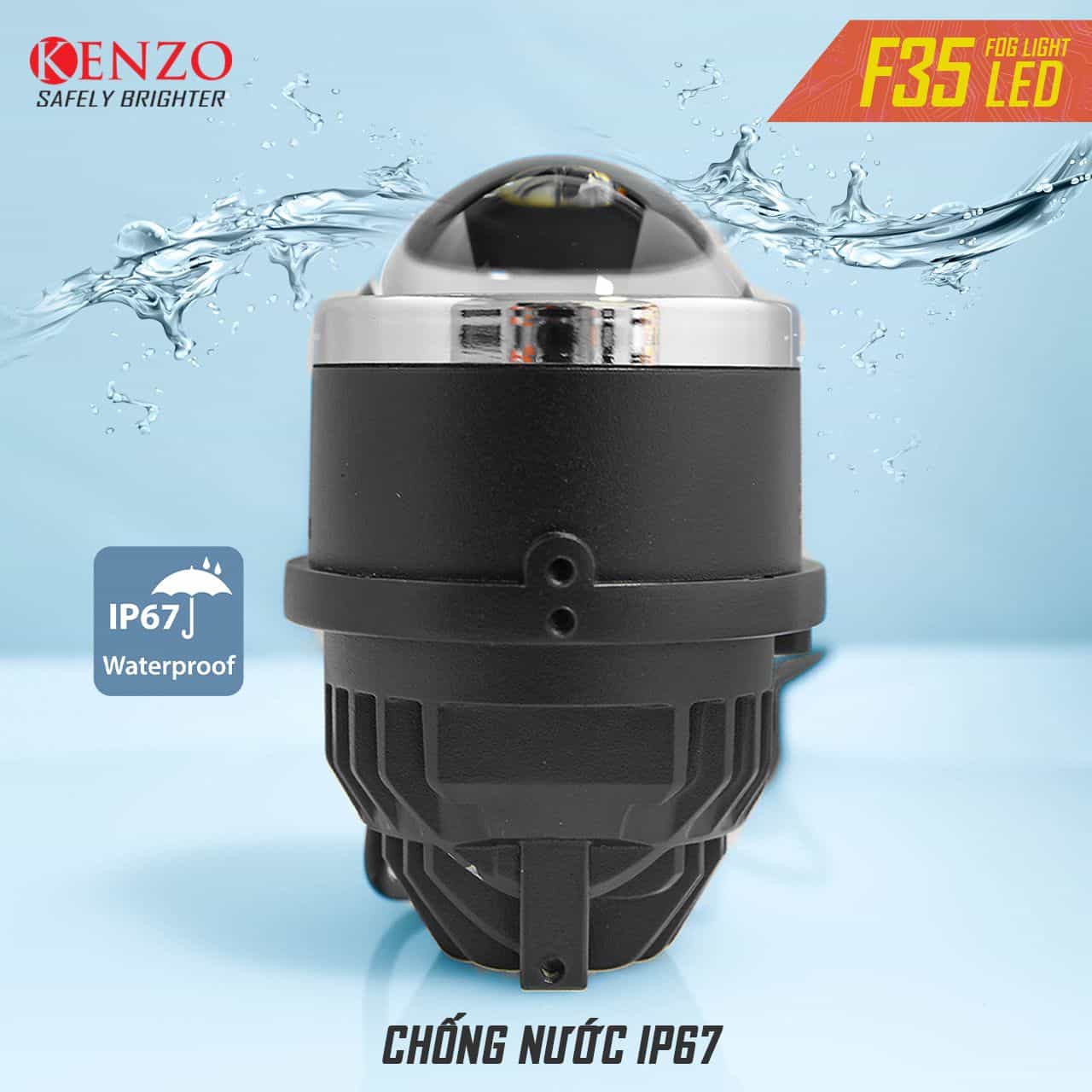 bi led gam kenzo chong nuoc ip67