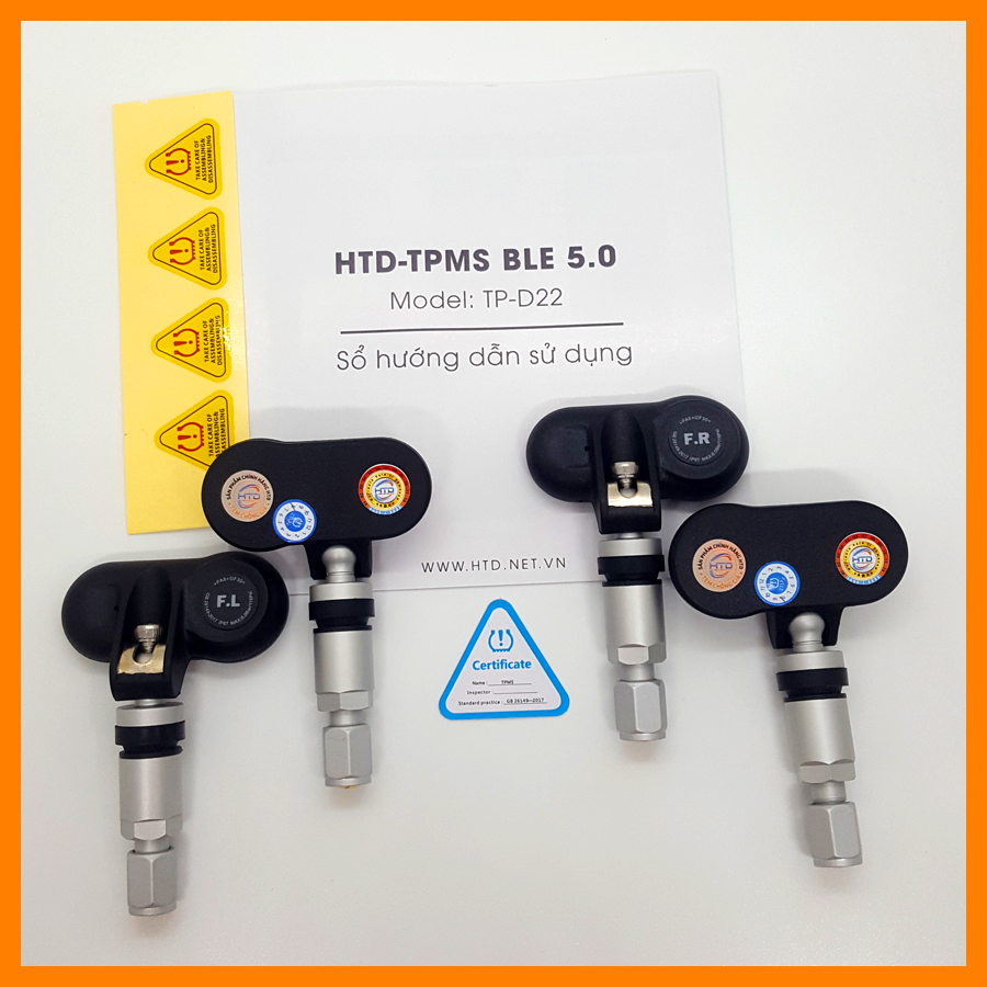 Trong hộp cảm biến áp suất lốp van trong TP-D22 gồm