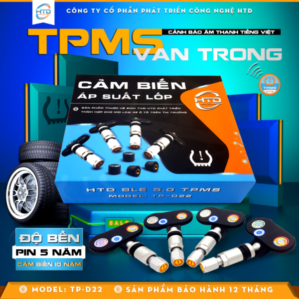 Cảm Biến Áp Suất Lốp Van Trong TPMS TP-D22