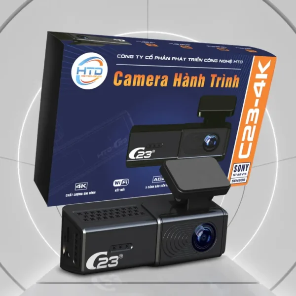 Camera hành trình ô tô HTD-C23 4K ADAS