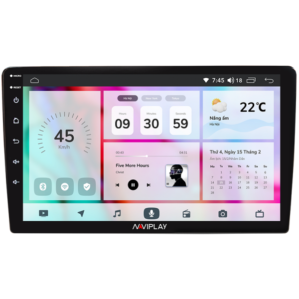 MÀN HÌNH ANDROID Ô TÔ NAVIPLAY N800 - Hình ảnh 4