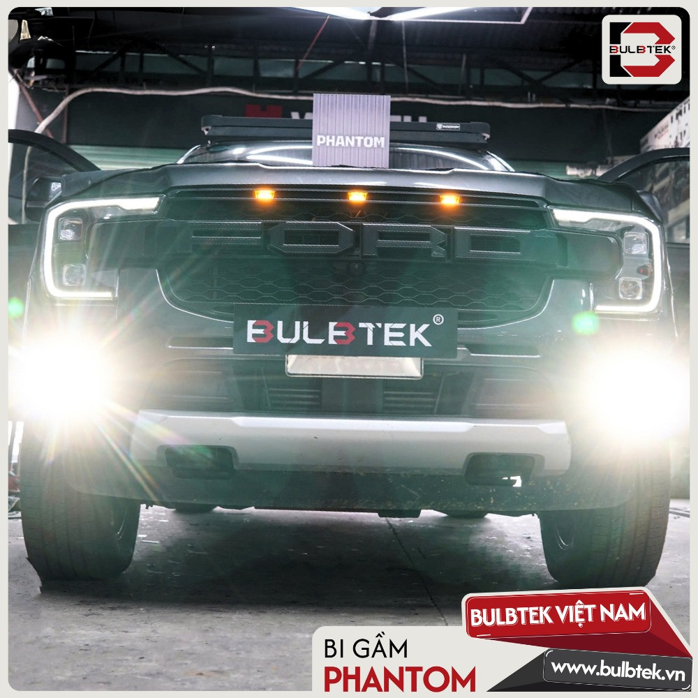 Nâng cấp diện mạo xế yêu Ford Ranger với bộ bi gầm Phantom