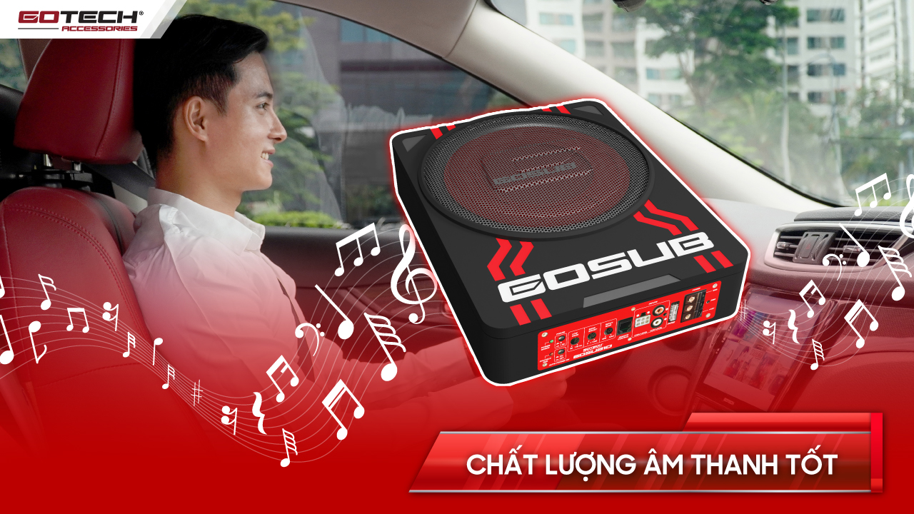 Loa GOSUB 10 có chất lượng âm thanh tốt