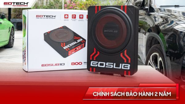 Loa GOSUB 10 có chính sách bảo hành 2 năm