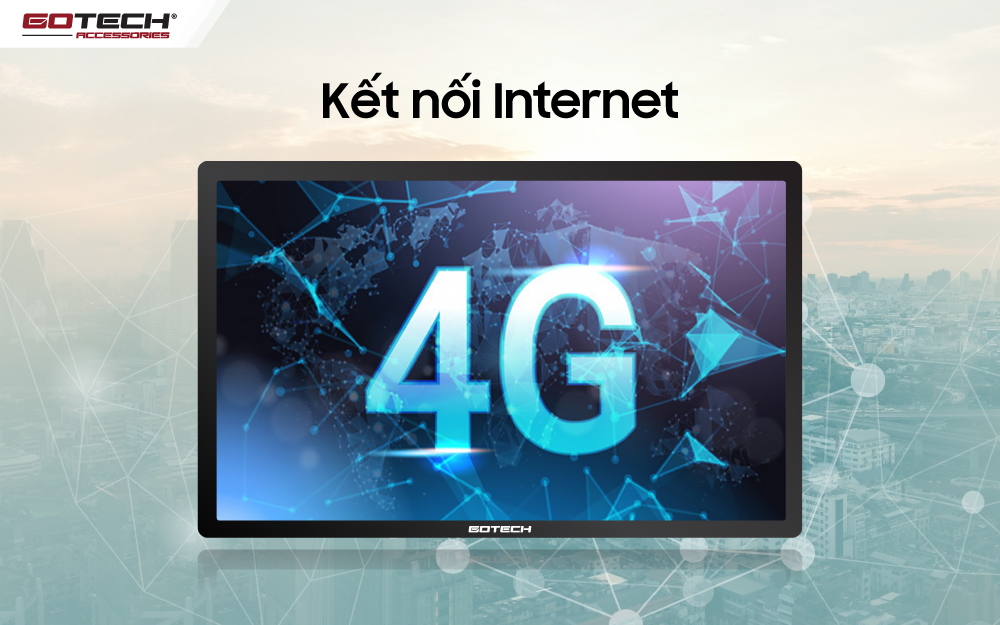 Màn hình ô tô Gotech GT11.5I 360 truy cập internet tốc độ cao