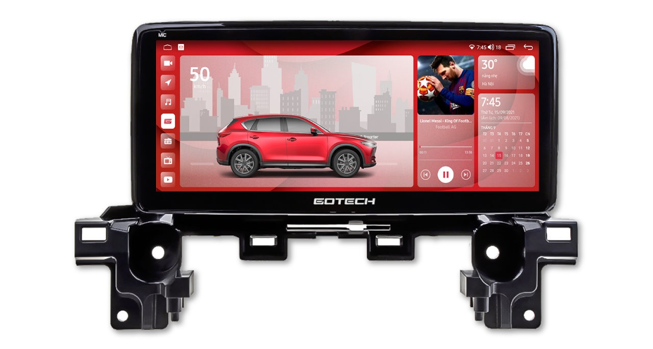 Màn hình ô tô thông minh GT Mazda Limited cho xe Mazda CX5