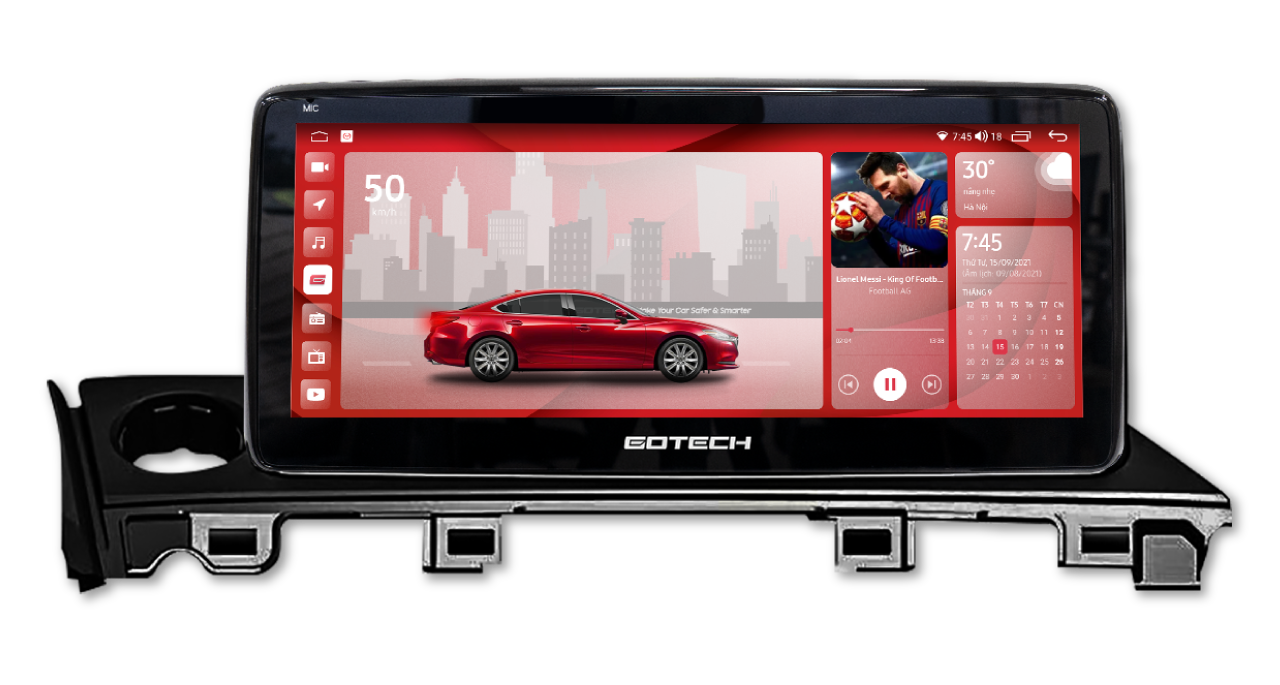 Màn hình ô tô thông minh GT Mazda Pro cho xe Mazda 6 2015 - 2019