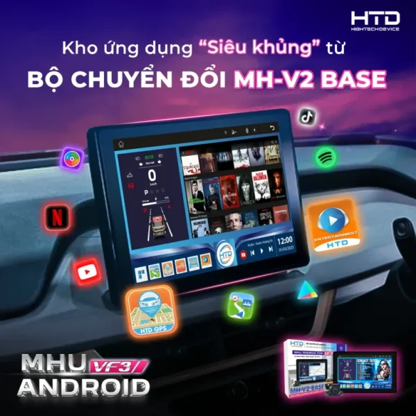 Bộ chuyển đổi màn hình Android VF3 – MH-V2 BASE