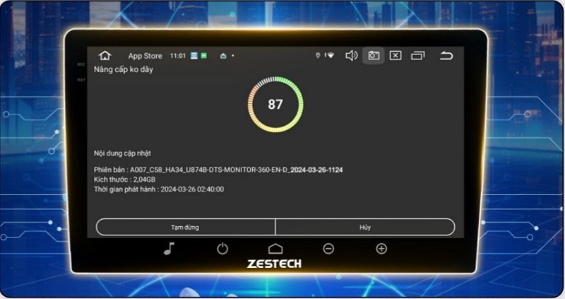 Tự Động Cập Nhật Android Box Zestech Dx265 Plus Thế Hệ 2 Tự Động Cập Nhật Android Box Zestech Dx265 Plus Thế Hệ 2