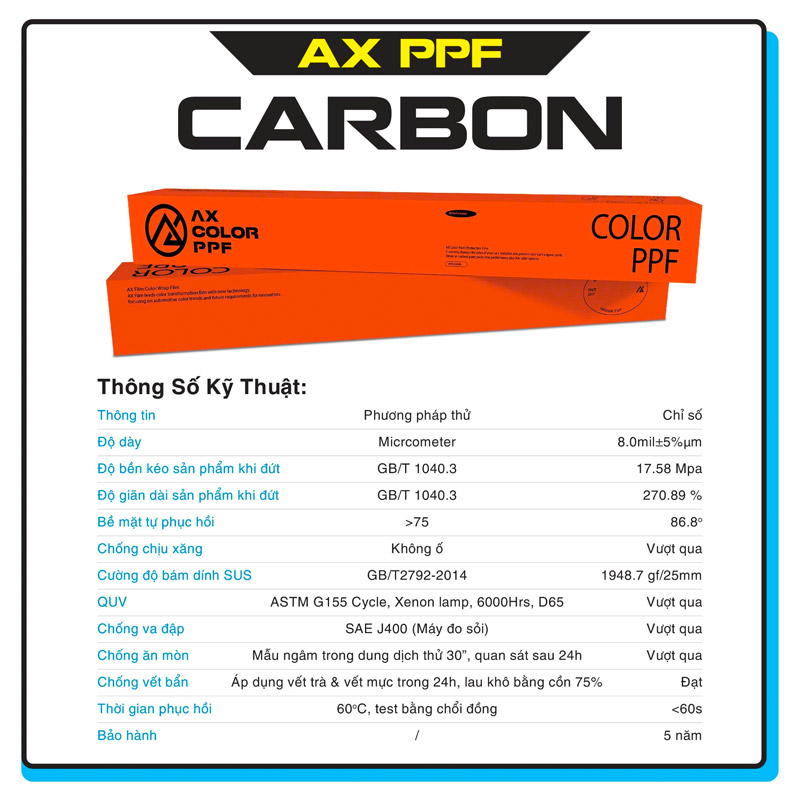 dán ppf carbon ô tô