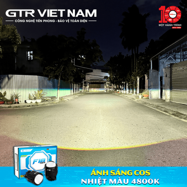 ĐÈN BI GẦM X-LIGHT F10 NEW (2025) - Hình ảnh 6