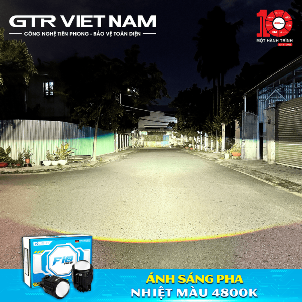 ĐÈN BI GẦM X-LIGHT F10 NEW (2025) - Hình ảnh 5